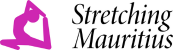 Stretching in Mauritius. Logo